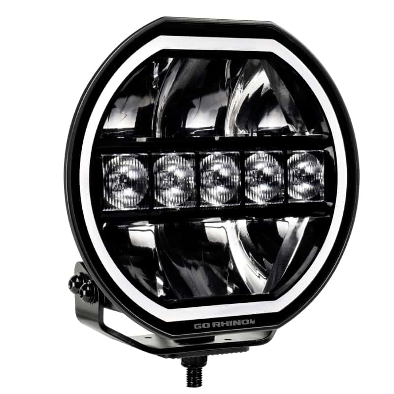 Go Rhino — Go Rhino Xplor Blackout Series Maxline LED Hi/Low Beam w/Multi DRL (Surface Mount) 7in. - Blk
BLKHi/LowW/MultiDRL - view 4