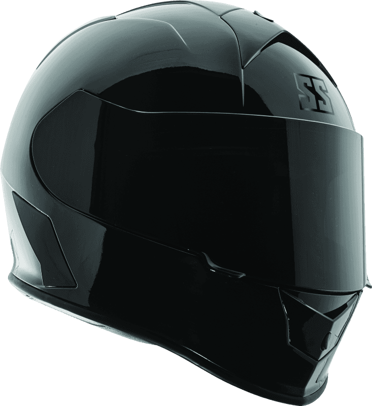 Speed and Strength — Speed Helmet and Strength SS900 Solid Speed Helmet Gloss Black - XS - view 3