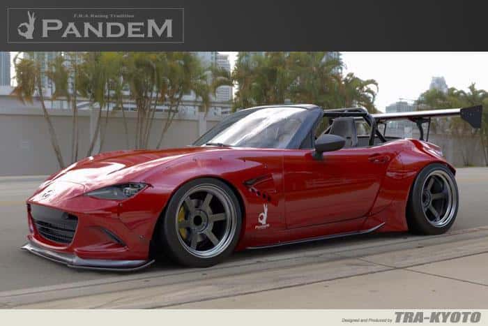 GReddy — GReddy 90-98 Mazda Miata Rocket Bunny Full Wide-Body Aero Kit w/o Wing - view 1