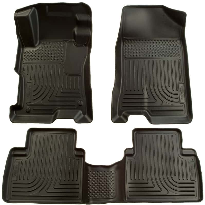 Husky Liners — Husky Liners 04-09 Toyota Prius WeatherBeater Combo Black Floor Liners
Floor Liners - view 1