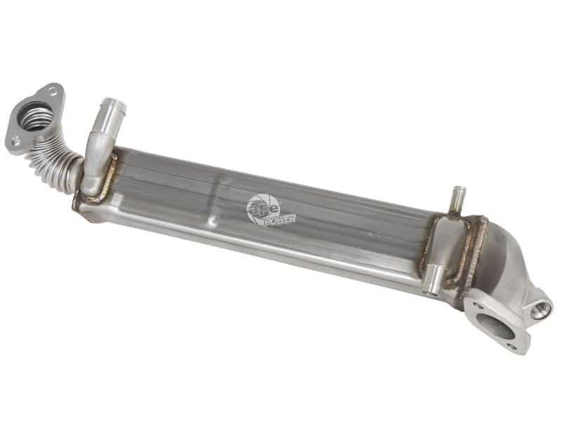 aFe — aFe Power BladeRunner EGR Cooler Vertical 08-10 Ford Diesel Trucks V8-6.4L (td)
Vertical EGR Cooler - view 1