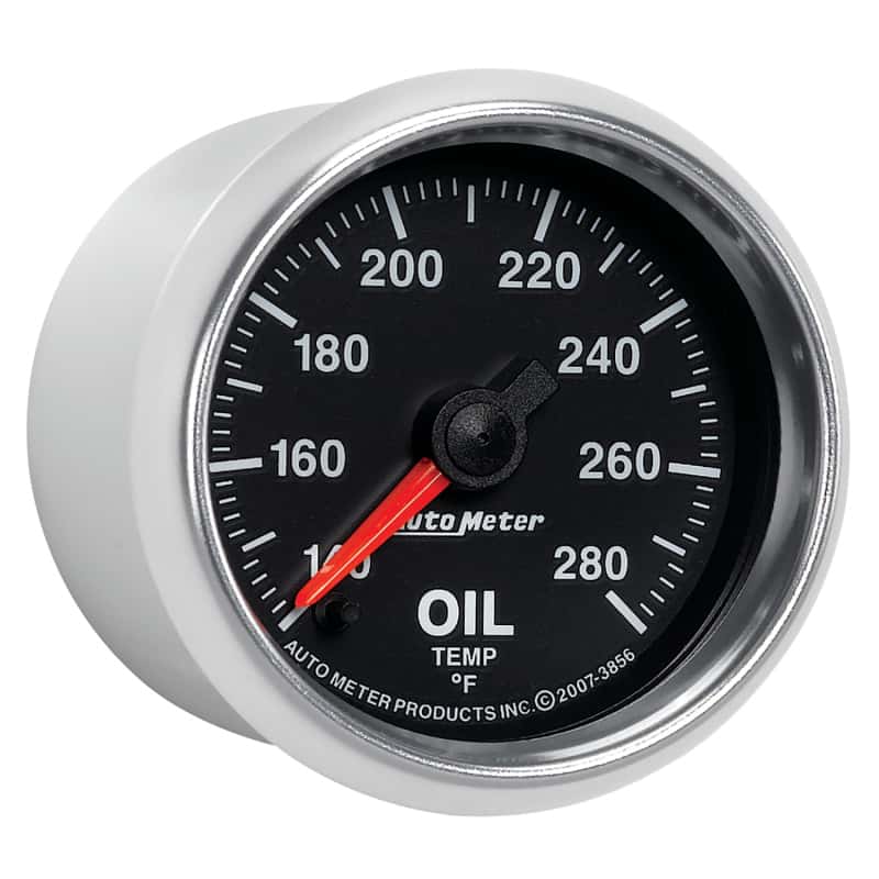 AutoMeter — Autometer GS Series 2-1/16in Oil Temperature Gauge 140-280 Degrees Electric Full Sweep
2-1/16" OIL TEMP, 14 - view 11