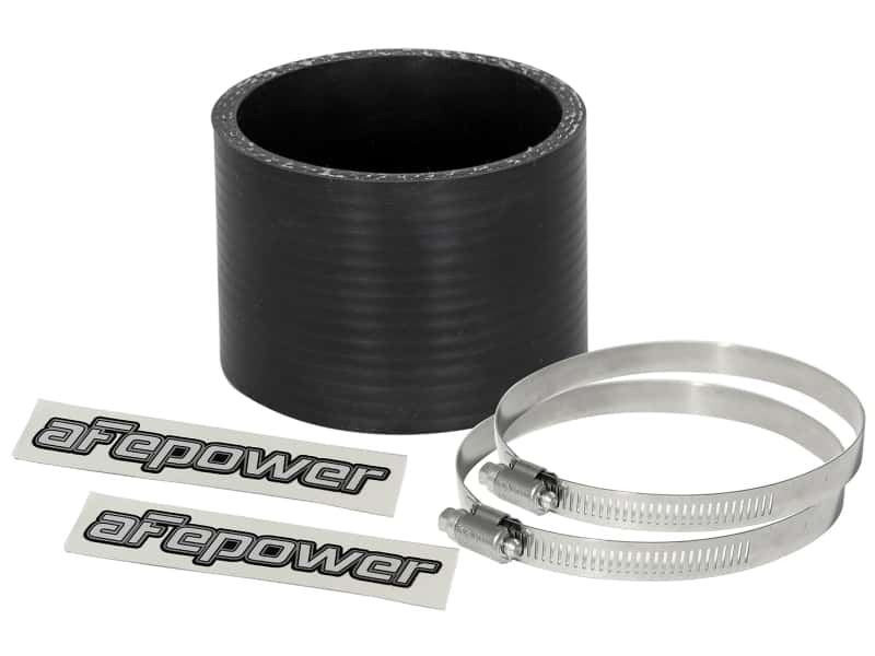 aFe — aFe Magnum FORCE Intake Coupling Kit (2-1/2 IN ID x 2 IN L) Straight Coupler - Black
Intake Coupling Kit - view 1