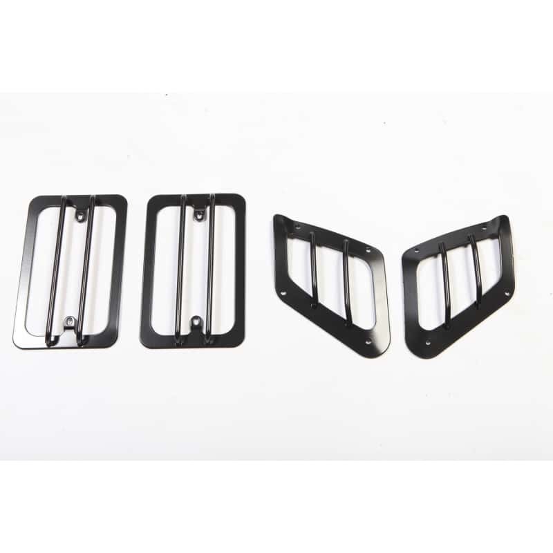 Rugged Ridge — Rugged Ridge 97-06 Jeep Wrangler TJ Turn Signal & Side Marker Euro Style Guard
Turn Signal Guard
OFFROAD_EXTERIOR - view 2
