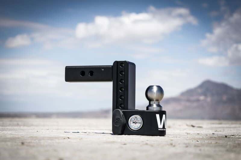 Weigh Safe — Weigh Safe 6in Drop Hitch w/Built-in Scale & 2in Shank (10K/15K GTWR) - Steel - view 2