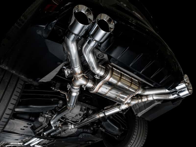 AWE Tuning — AWE Tuning 2021+ Cadillac CT4-V Blackwing SwitchPath Exhaust - Chrome Silver Tips
CT4V BW-Silver Tips - view 2
