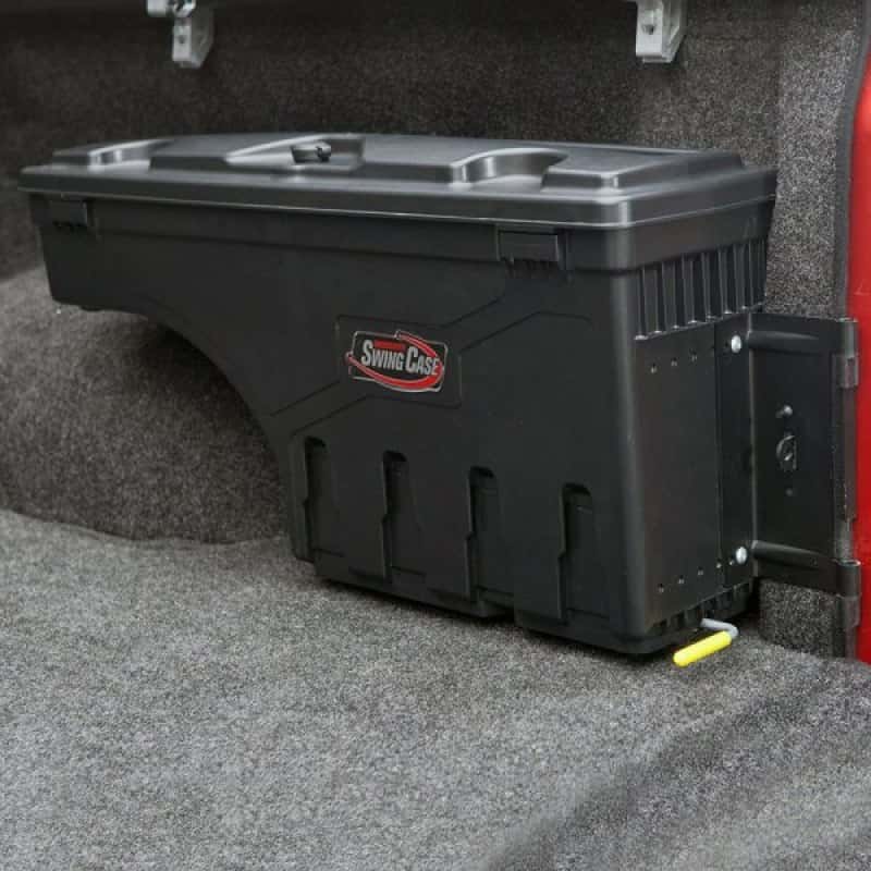 Undercover — UnderCover 2022 Nissan Frontier Ext/Crew All Beds Passenger Side Swing Case - Black Smooth - view 1