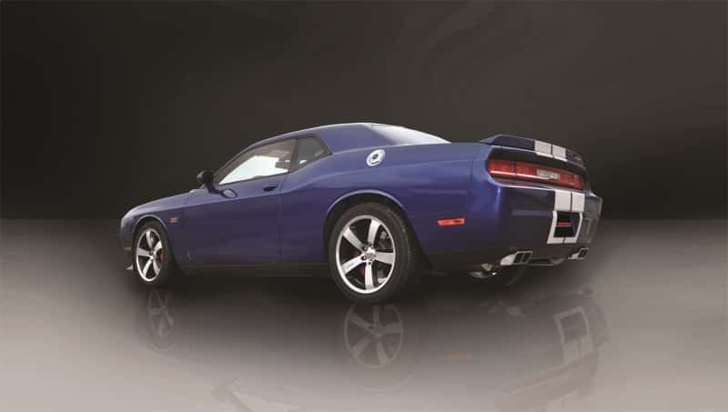 CORSA Performance — Corsa 2014-2014 Dodge Challenger SRT-8 6.4L V8 Auto Polished Xtreme Cat-Back Exhaust
Exhaust - view 7