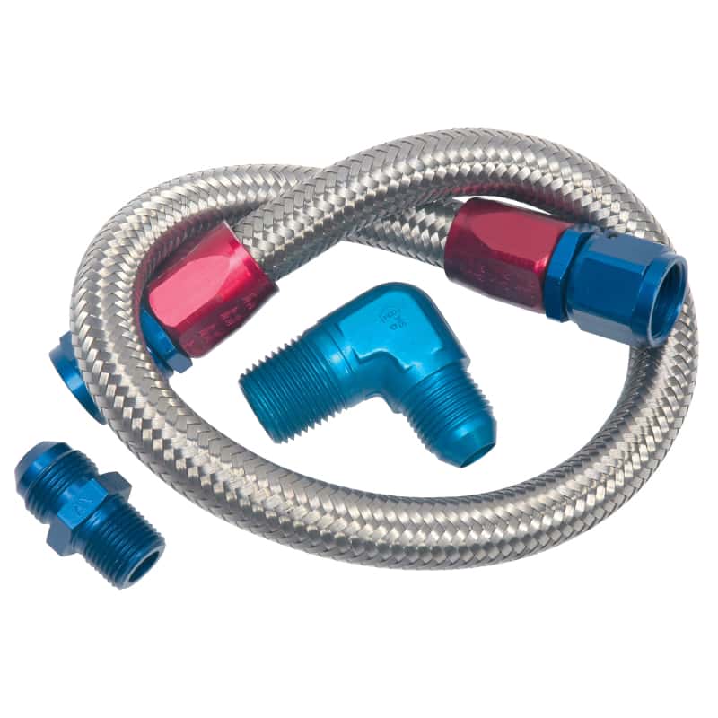 Edelbrock — Edelbrock 22-Inch Fuel Line Kit
KIT PARTS - view 1