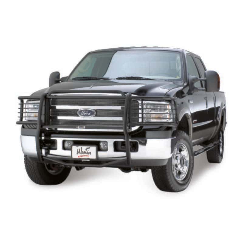Westin — Westin 2005-2007 Ford F-250/350/450/550HD Super Duty Sportsman Grille Guard - Black
Grille Guard - view 5