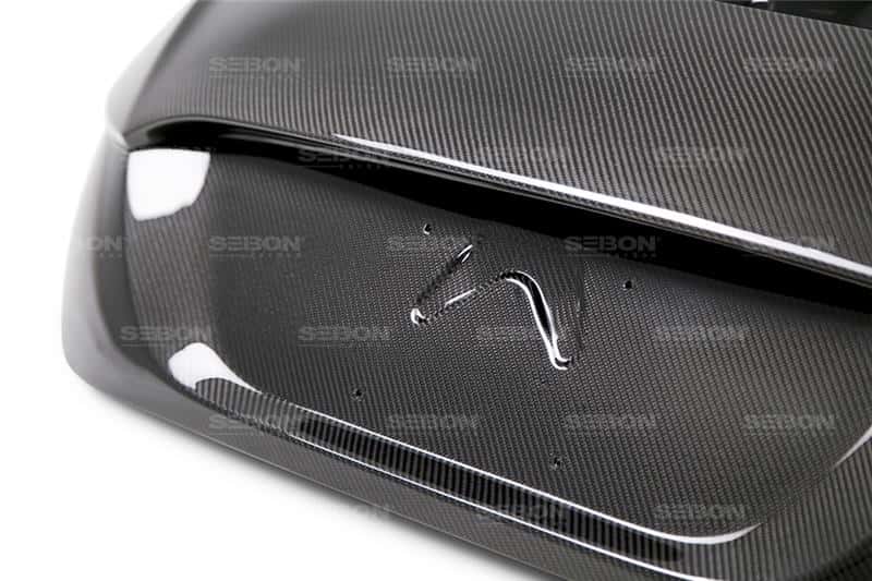 Seibon — Seibon 2016 Honda Civic 2 Door Coupe FC4 Carbon Fiber Gloss Finish Trunk Lid - view 10