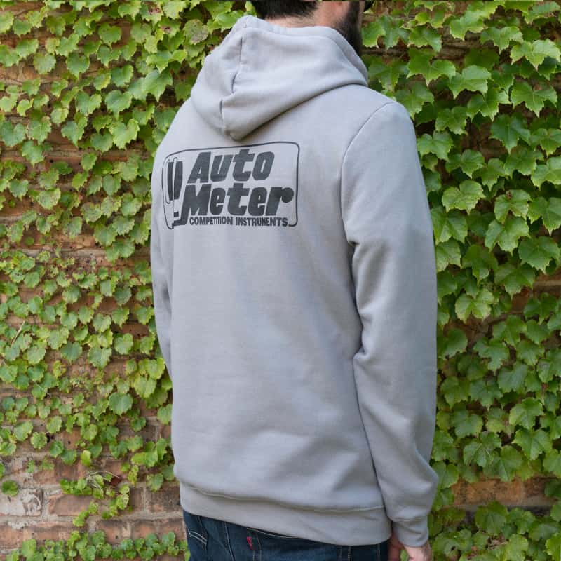 AutoMeter — Autometer Gray Competition Pullover Hoodie - Adult Large
HOODIE COMP GRAY LRG - view 7