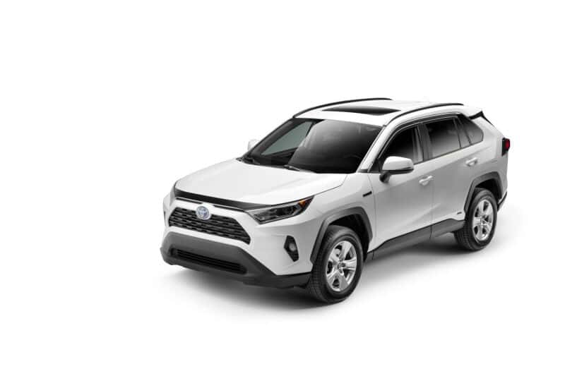 Husky Liners — Husky Liners 19-25 Toyota RAV4 Aeroskin - Matte Blk
Hood Shields - view 4