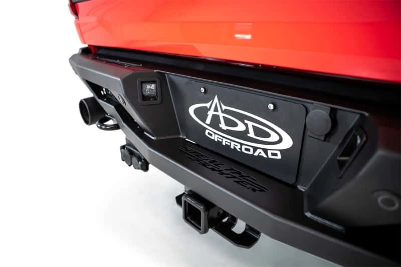 Addictive Desert Designs — Addictive Desert Designs 2022+ Ford Raptor Stealth Fighter R Bumper w/ 2 Cube Lights - Hammer Black
Bumper- Rear
Bumpers - view 4