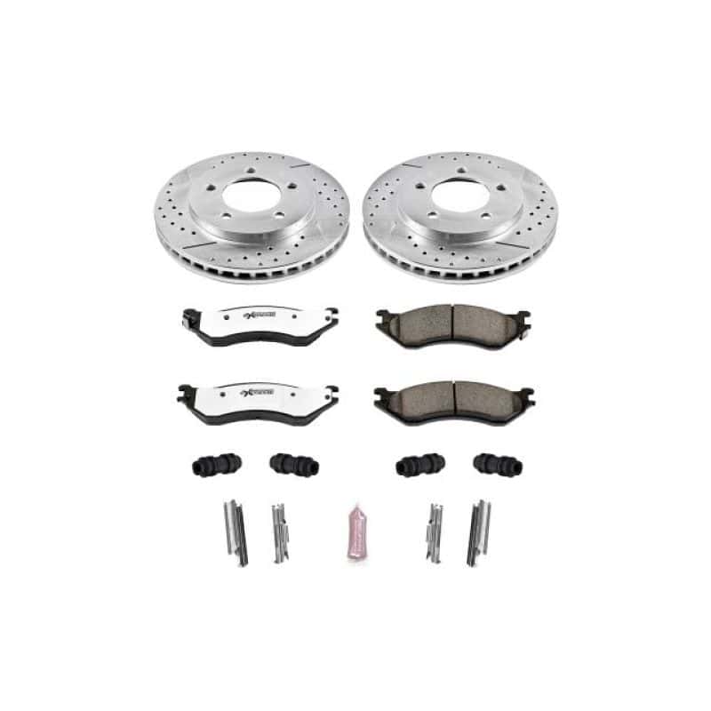 PowerStop — Power Stop 97-02 Ford Expedition Front Z36 Truck & Tow Brake Kit - view 1