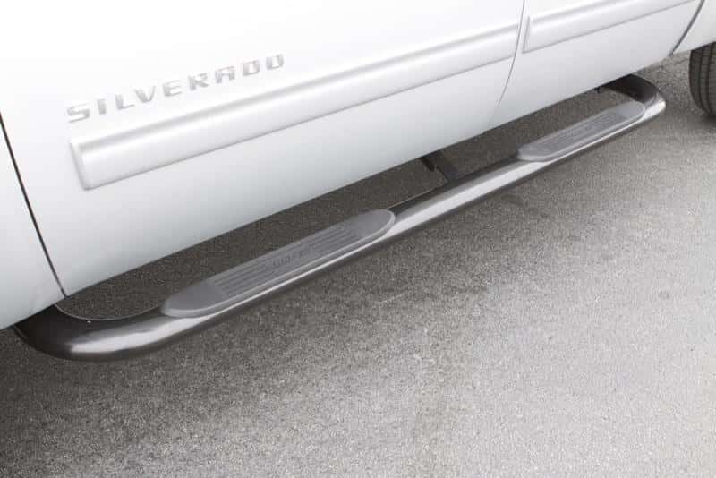 LUND — Lund 15-18 Ford F-150 SuperCrew 4in. Oval Curved SS Nerf Bars - Polished
4 In OVAL BENT SS
Nerf/Step Bar - view 3