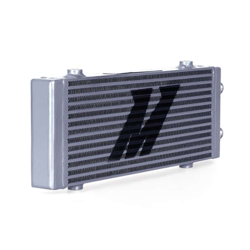 Mishimoto — Mishimoto Universal Medium Bar and Plate Dual Pass Silver Oil Cooler - view 5