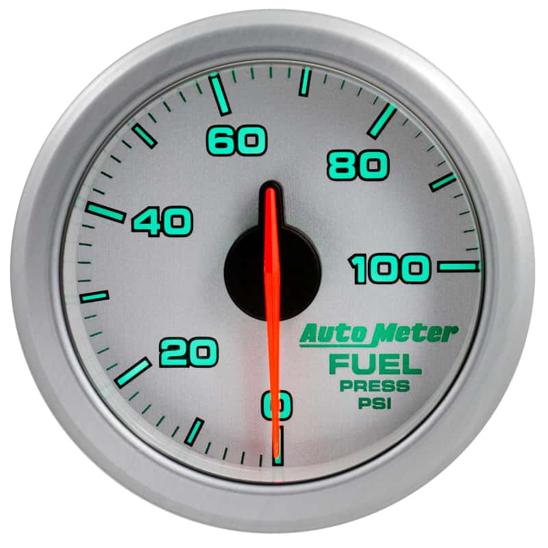 AutoMeter — Autometer Airdrive 2-1/6in Fuel Pressure Gauge 0-100 PSI - Silver
GA 2" FUELP ARDRV SL - view 14