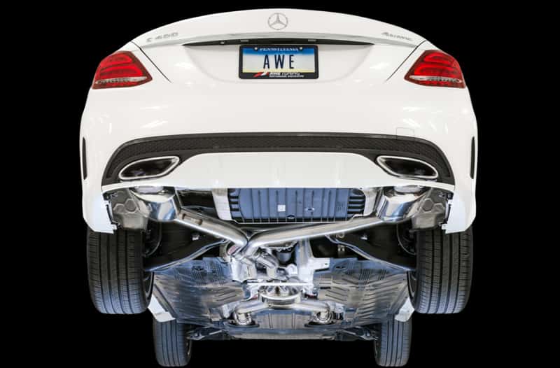 AWE Tuning — AWE Tuning Mercedes-Benz W205 C450 AMG / C400 Touring Edition Exhaust
Touring Exhaust - view 3