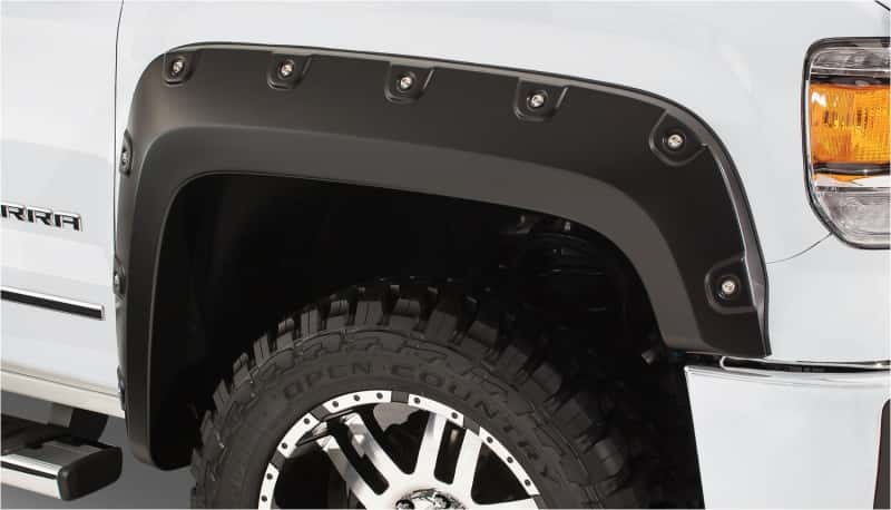 Bushwacker — Bushwacker 16-18 GMC Sierra 1500 Boss Pocket Style Flares 4pc - Black
FF Boss Pocket 4Pc - view 3