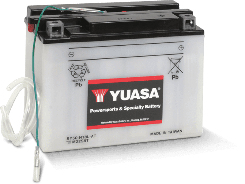 Yuasa Battery — Yuasa Y50-N18L-A Yumicron 12-Volt Battery - view 2
