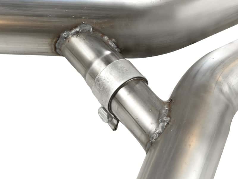 aFe — aFe MACHForce XP Cat-Back Exhaust 3in SS w/ Polished Tips 11-14 Ford Mustang GT V8 5.0L
Cat-Back Exhaust - view 4