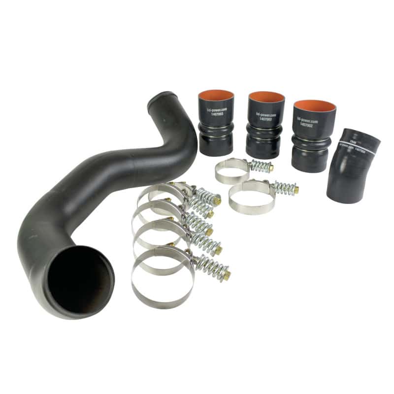 BD Diesel — BD Diesel Intercooler Hose & Clamp Kit w/Intake Pipe - 2003-2007 Ford 6.0L PowerStroke
HOSE & CLAMP KIT
TChrgrIcoolerHs - view 4