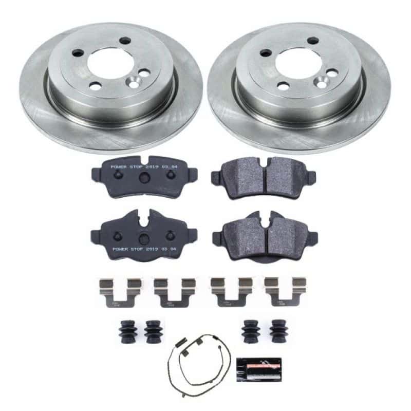 PowerStop — Power Stop 07-08 Mini Cooper Rear Track Day SPEC Brake Kit - view 1