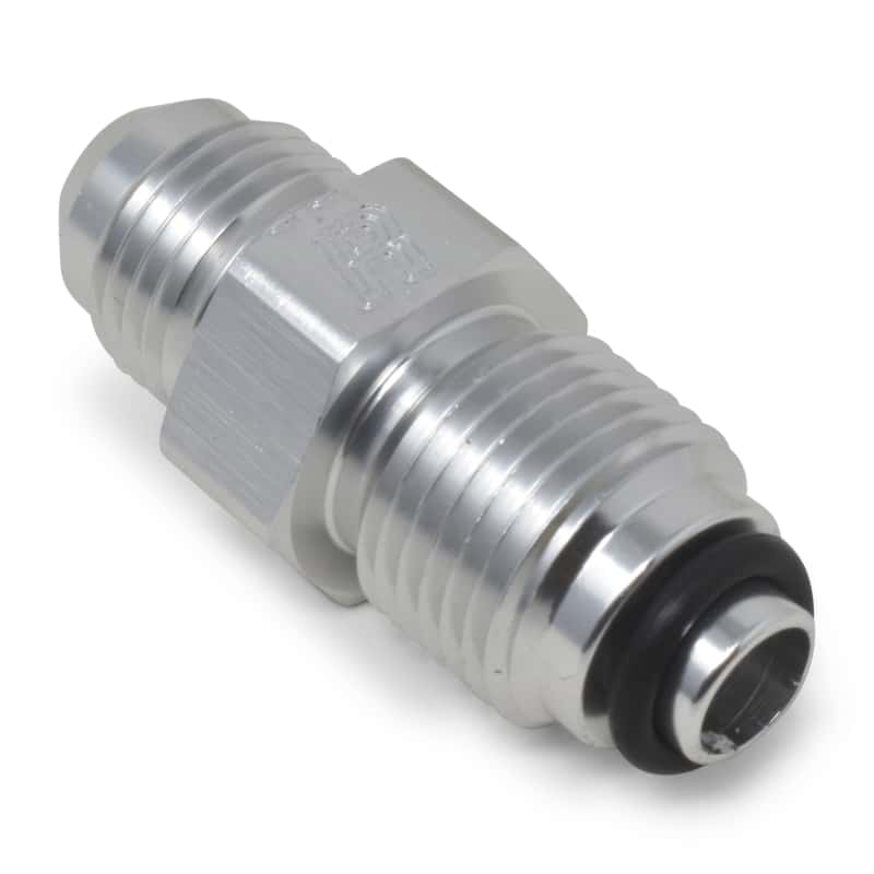 Russell — Russell Performance -6 AN (male to 1/2in-20 O-ring seal) Power Steering Adapter. Clear anodized
PwrStrgHoseAdpt - view 6