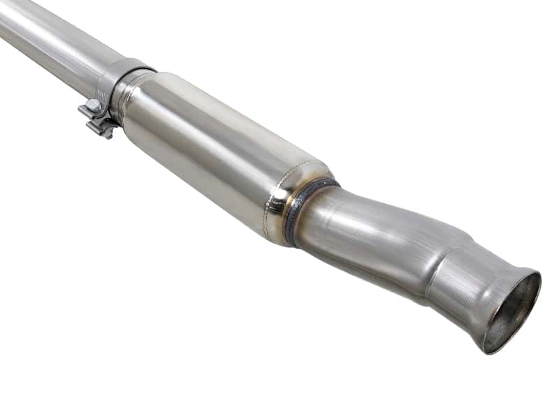 aFe — aFe MACHForce XP 18-20 Jeep Wrangler (JL) L4-2.0L (t) 3in 409 SS Cat-Back Hi-Tuck Exhaust
Cat-Back Exhaust - view 3