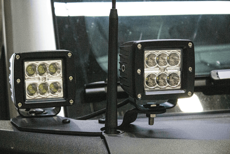 Fishbone Offroad — Fishbone Offroad 2021+ Ford Bronco Light Brackets - Black - view 5