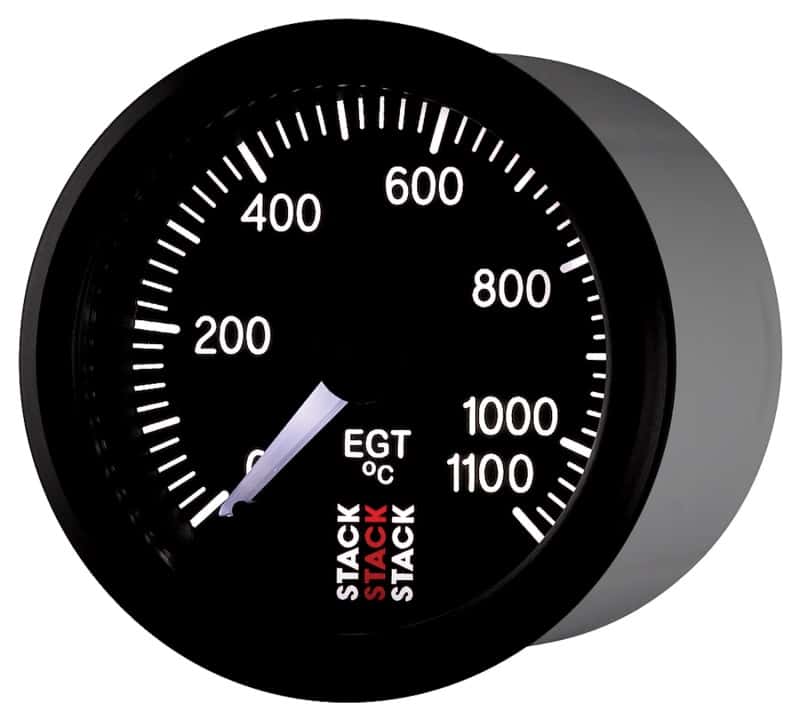 AutoMeter — Autometer Stack 52mm 0-1100 Deg C Pro Stepper Motor Exhaust Gas Temp Gauge - Black
Ga EGT Stpr B - view 3