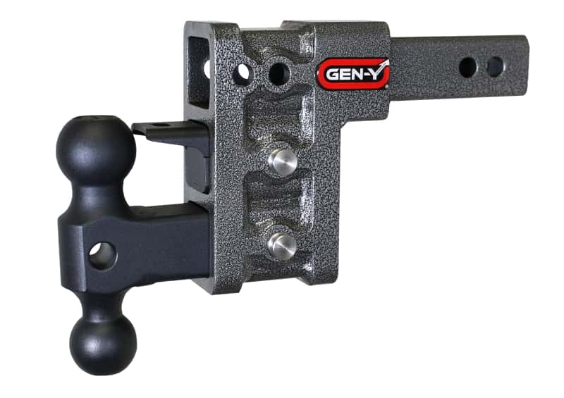 GEN-Y Hitch — Gen-Y Mega Duty 2in Shank 5in Drop 1.5K TW 10K Hitch w/GH-031 Dual-Ball/GH-032 Pintle Lock
Drop Hitch - view 3