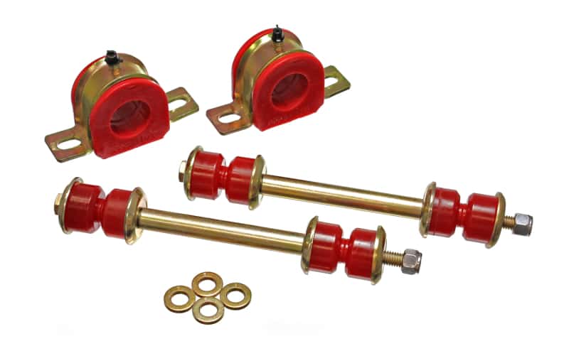 Energy Suspension — Energy Suspension 00-06 Tahoe/Yukon/Denali 2WD Red 32mm Front Sway Bar Bushing Set
Sway Bar Bushing Kit - view 3