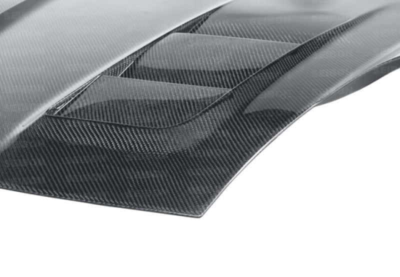 Seibon — Seibon 00-05 Toyota MR-S (ZZW30L) TS-Style Carbon Fiber Hood - view 6