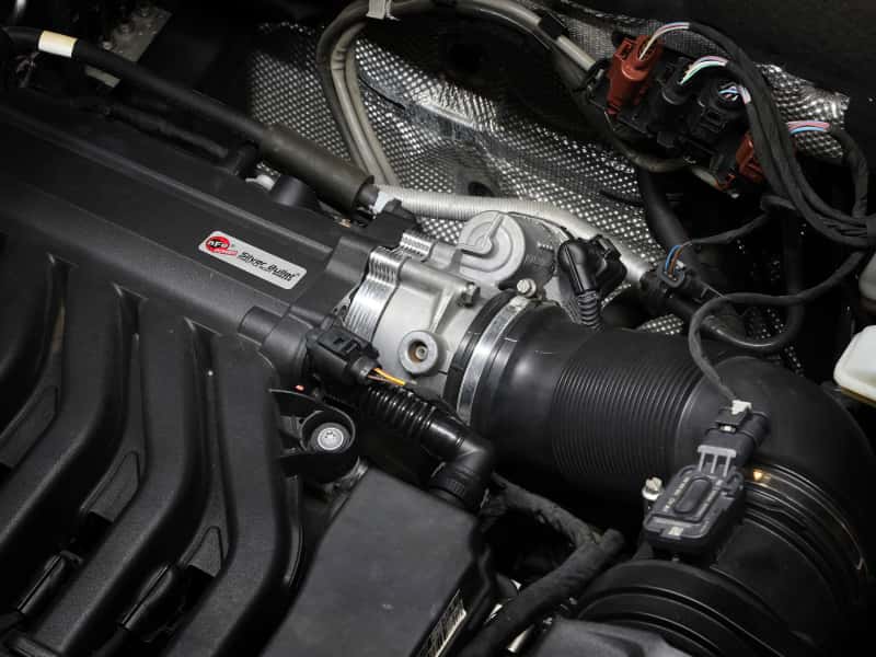 aFe — aFe 18-23 Volkswagen Atlas V6-3.6L Silver Bullet Throttle Body Spacer Kit
Throttle Body Spacer - view 3