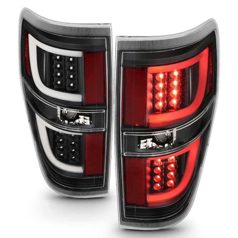 ANZO — ANZO 2009-2013 Ford F-150 LED Taillights Black
TailLightSet - view 8