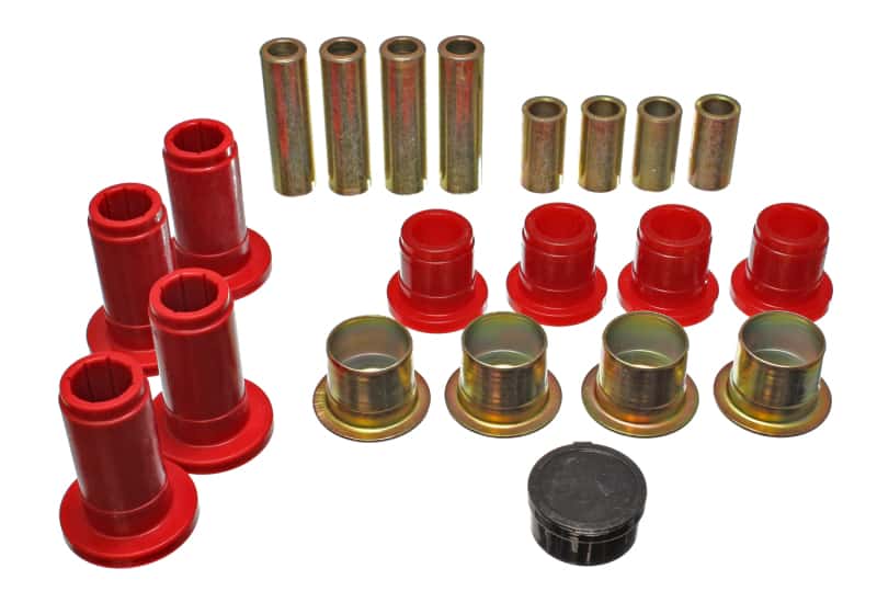 Energy Suspension — Energy Suspension 94-01 Ram 1500 / 94-02 Ram 2500/3500 2WD Red Front Control Arm Bushing Set
CntrlArmBshngKt - view 4