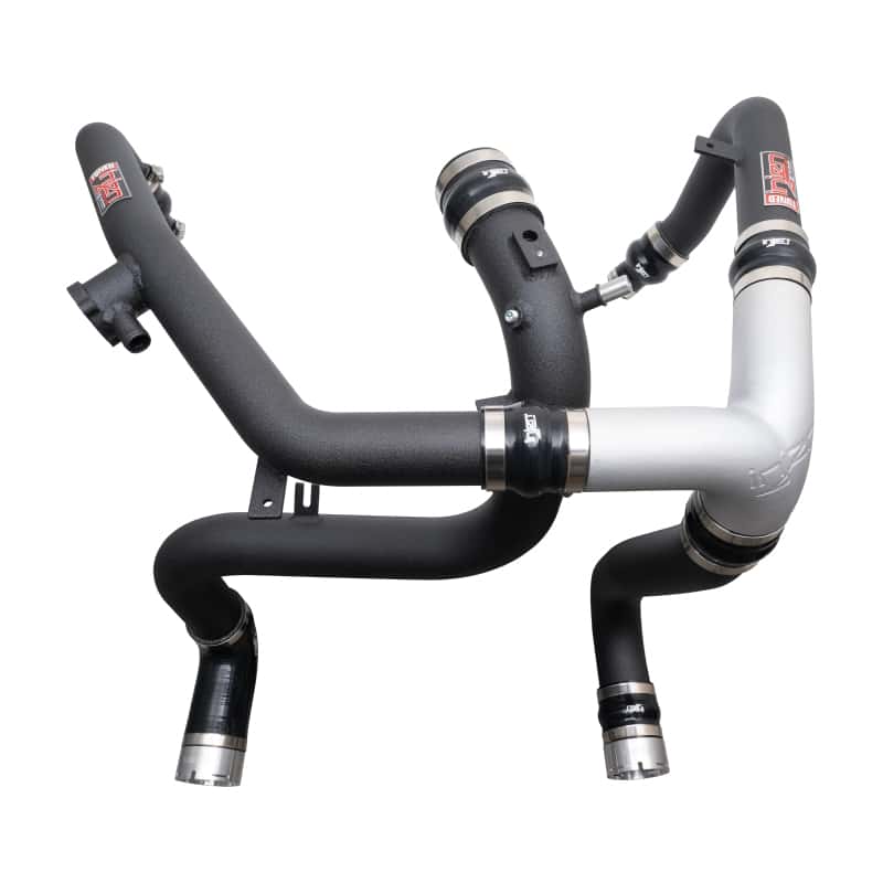 Injen — Injen 21-23 Ford Bronco 2.7L V6 (TT) EcoBoost SES Intercooler Pipes - Wrinkle Black
Intercooler Pipe - view 1
