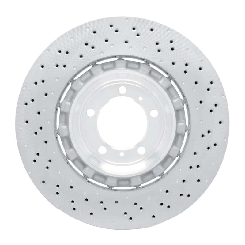 DFC — DFC 16-23 Porsche 718 Cayman Left Rear Drilled Hi-Carbon Alloy Geomet Coated Rotor
DFC Brake Rotor - view 5