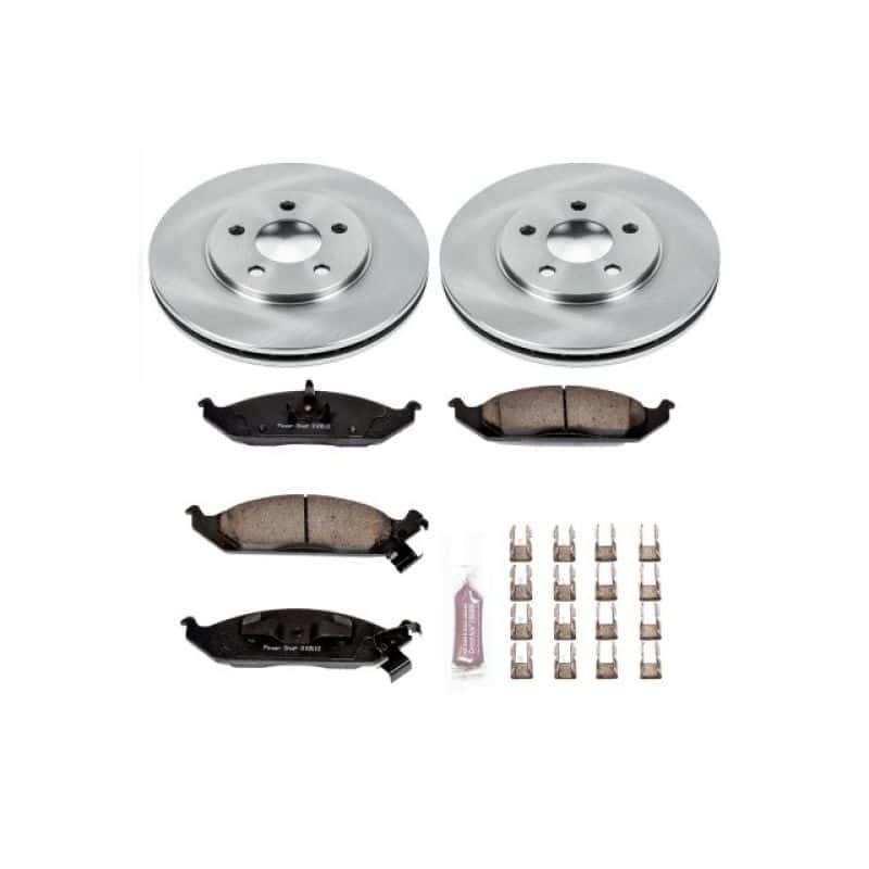 PowerStop — Power Stop 95-00 Chrysler Cirrus Front Autospecialty Brake Kit - view 1