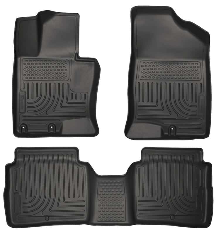 Husky Liners — Husky Liners 11-14 Kia Optima Weatherbeater Black Front & 2nd Seat Floor Liners
Floor Liners - view 2