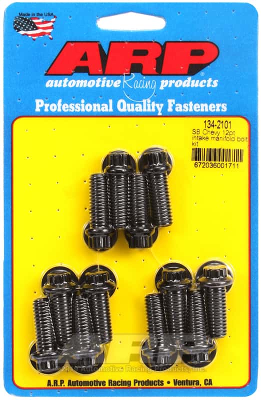 ARP — ARP SB Chevy 12pt Intake Manifold Bolt Kit (3/8 Socket) - view 1