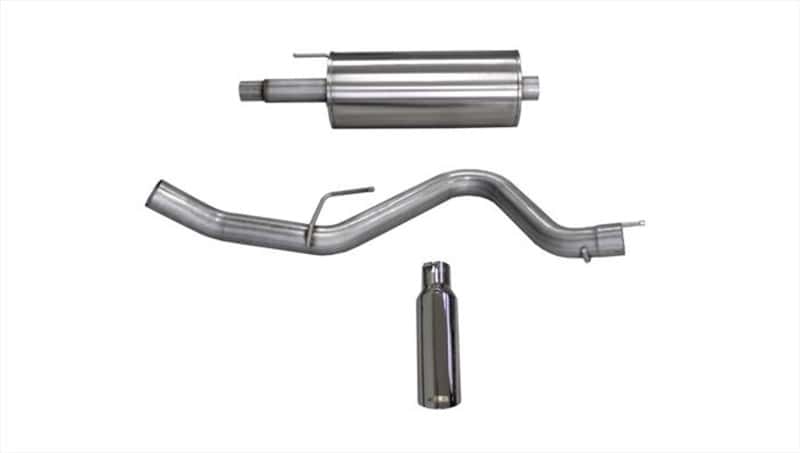 CORSA Performance — Corsa 2015-2020 Ford F-150 5.0L V8 Cat-Back Single Side Exit w/ 4.0in Polished Tip
Exhaust - view 3