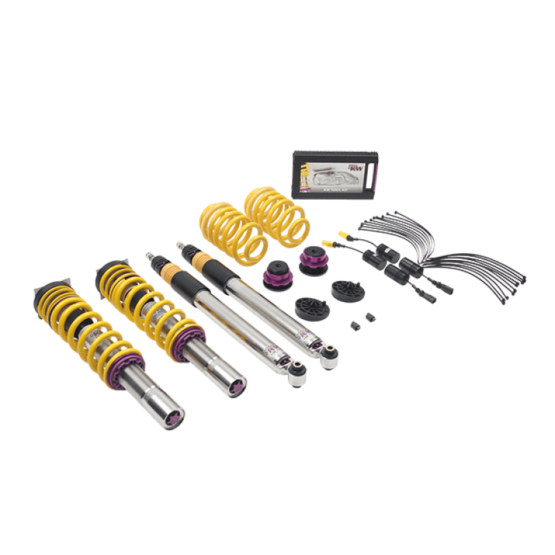 KW — KW Coilover Kit V3 2017+ Audi A4 (B9) Sedan 2wd w/ Electronic Dampers
Coilover Kit - view 2