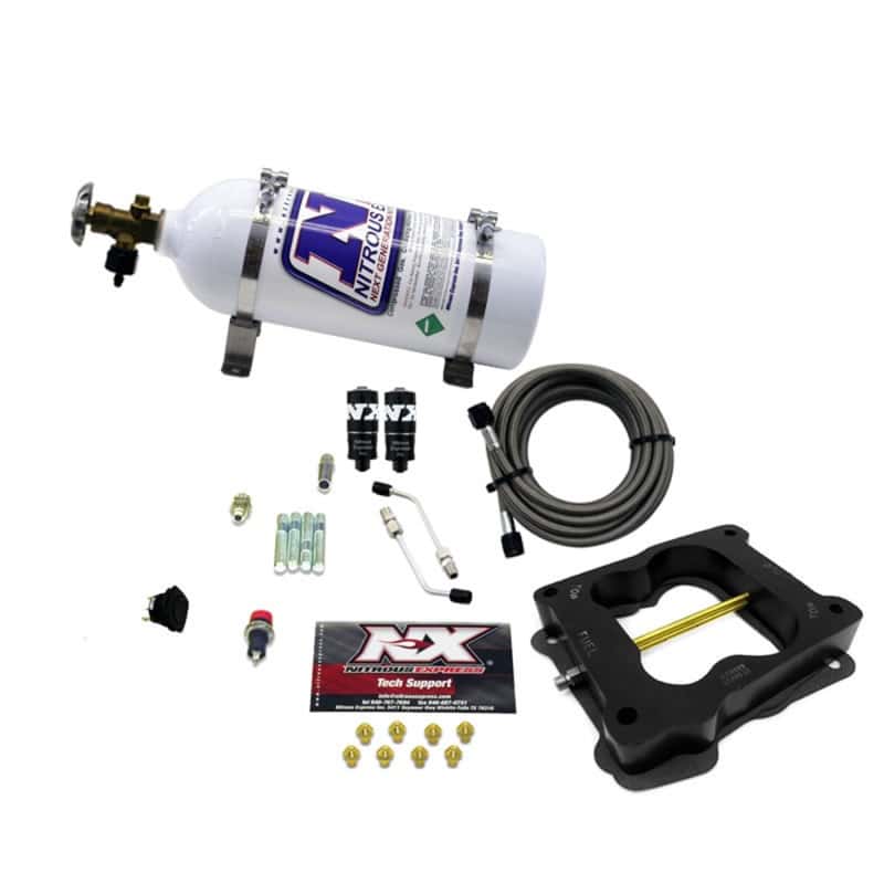 Nitrous Express — Nitrous Express Q-Jet/Holley Spread Bore Hitman Nitrous Kit (100-150-200HP) w/5lb Bottle
Injection System Kit
N2OSys - view 1
