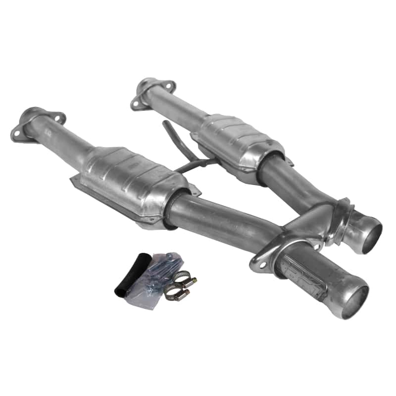 BBK — BBK 79-93 Mustang 5.0 Short Mid H Pipe With Catalytic Converters 2-1/2 For BBK Long Tube Headers
ExhstCrossoverPipe
Exhaust Pipes - view 1