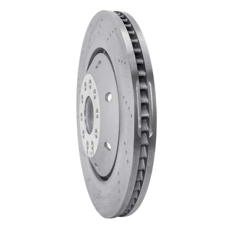 DFC — DFC 03-04 Audi RS6 Left Front Drilled Hi-Carbon Alloy Geomet Coated Rotor
DFC Brake Rotor - view 2