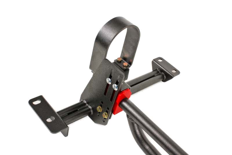BMR Suspension — BMR 93-02 F-Body w/ DSL Torque Arm Tunnel Mount (For Stock Exhaust) - Black Hammertone - view 1