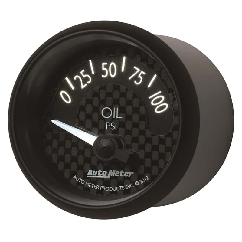AutoMeter — Autometer GT Series 52mm Short Sweep Electronic 0-100 psi Oil Pressure
2-1/16" OIL PRESS, 0 - view 9